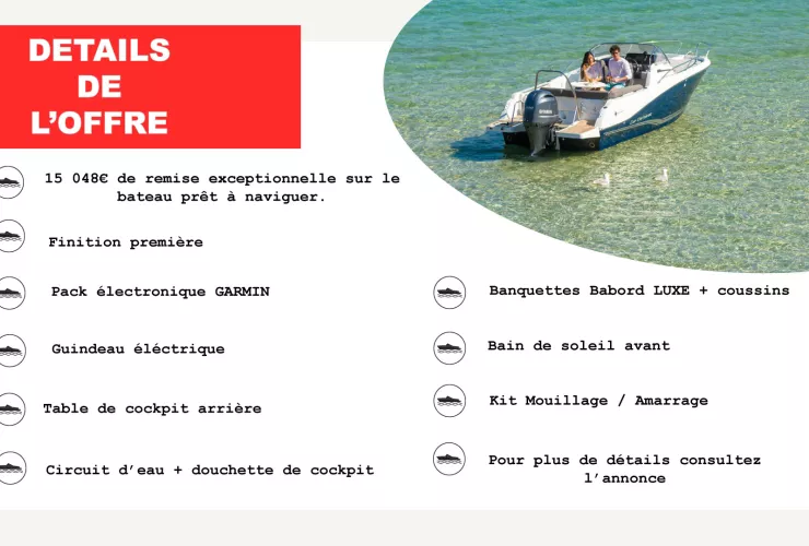 JEANNEAU CAP CAMARAT 6.5 WA - 2