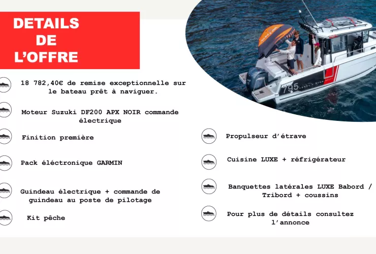 JEANNEAU MERRY FISHER 795 SPORT - 2