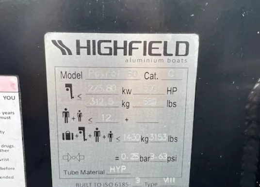 HIGHFIELD - PATROL 760 - 13