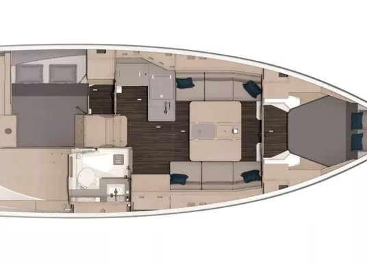 DUFOUR YACHTS - DUFOUR 37 - 12