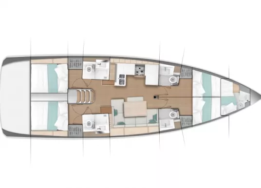 JEANNEAU - SUN ODYSSEY 490 - 14