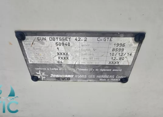 JEANNEAU - SUN ODYSSEY 42.2 - 23