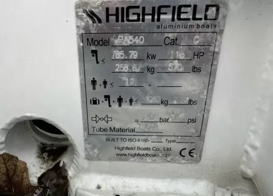 HIGHFIELD - PATROL 540 - 13