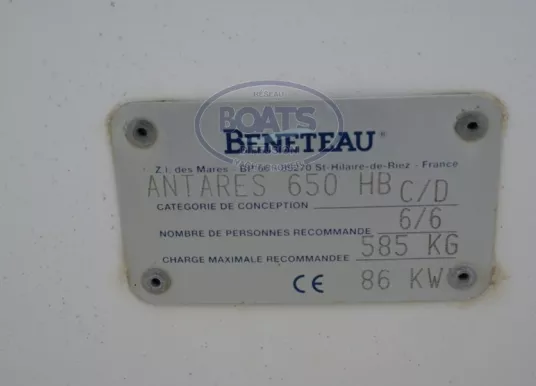BENETEAU - ANTARES 650 - 13