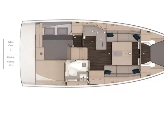 DUFOUR YACHTS - DUFOUR 37 - 17