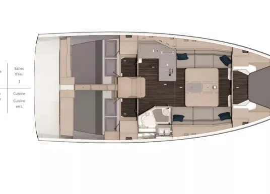 DUFOUR YACHTS - DUFOUR 37 - 18